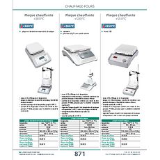 Plaque chauffante +500°C