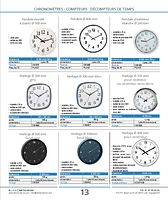 Horloge Ø 350 mm pour intérieur ou extérieur sous abris