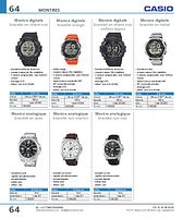 Montre digitale bracelet en résine noir