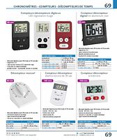 Compteur-décompteur alarme sonore de 30 sec