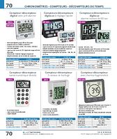 Compteurs-décompteurs digitaux alarme sonore de 60 sec