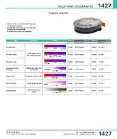 Papiers réactifs Rouge congo