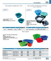 Bacs à glace 9 litres