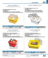 Portoir réfrigérant 12 microtubes de 0,5 à 2 ml