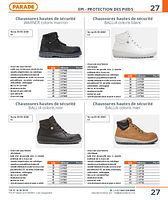 Chaussures hautes de sécurité BALLIA coloris noir