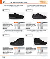 Chaussures de sport de sécurité JUSTA coloris noir/cuir pleine fleur