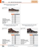 Chaussures basses de sécurité VANCE coloris moka