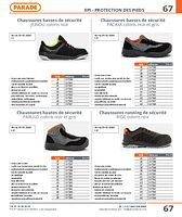 Chaussures hautes de sécurité PARULO coloris noir et gris