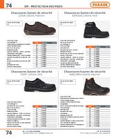 Chaussures hautes de sécurité NAGORA coloris marron