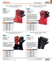 Gants pompier anti feu et déblai BLACKSTAR-B