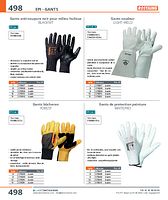Gants anti-coupure noir pour milieu huileux BLACKNIT