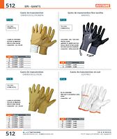 Gants de manutention en cuir SOFTPRO