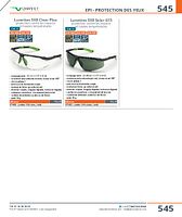 Lunettes 5X8 Solar G15 protection contre les impacts et hautes températures