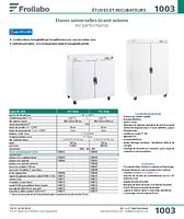 Etuves universelles Air performance grand volume