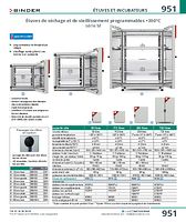 Etuves de séchage et de vieillissement programmables +300°C série M