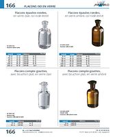 Flacons compte-gouttes, avec bouchon plat, en verre clair