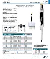 Micropipettes Proline® Plus entièrement autoclavables