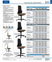 Sièges Neon en mousse polyuréthane sur patins