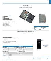 Ethylotest digital - Norme NF