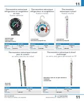 Thermomètre mécanique réfrigerateur et congélateur fixation crochet