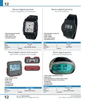 Réveil digital parlant annonce la température