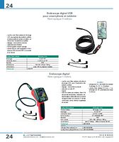 Endoscope digital fibre optique 1 mètre.
