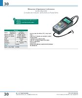 Mesureur d'épaisseur à ultrasons sonde déportée 2 modes de mesure : Echo-Echo et Pulse-Echo