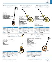 Mini-odomètre mécanique pliable 10 km