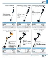 Détecteur de métaux sonore jusqu'à 50 cm