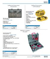 Mallette complète 61 outils