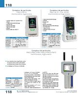 Compteur de particules PM2,5-PM10, thermomètre, hygromètre