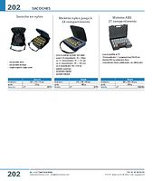 Mallette nylon jusqu'à 24 compartiments