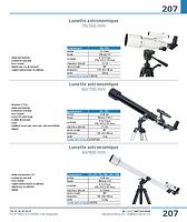 Lunette astronomique 60/700 mm