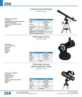 Télescope à poser observation du soleil 76/350 mm