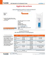 Spray fongicide perform® sterile alcohol EP désinfection 60% d'alcool
