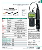 Multiparamètres 11 paramètres HANNA® HI98494 