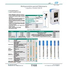 Multiparamètre portatif Memosens Liquiline mobile CML18 