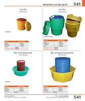 Bac rond polyavent 100 litres