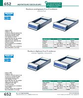Rouleurs analogiques 6 rouleaux vitesse fixe
