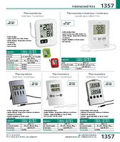 Thermomètre intérieur / extérieur sonde avec câble 3 m.