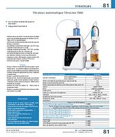 Titrateur automatique TitroLine 7000