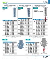 Réacteurs cylindriques en verre, à fond plat