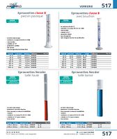 Eprouvettes Nessler taille haute