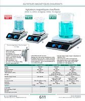Agitateurs magnétiques chauffants 10 litres AREC 10 Digital