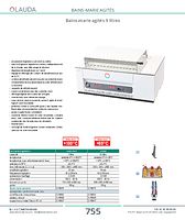 Bains-marie à agitation 9 litres