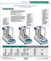 Balances de précision portée 62 à 220 g équipées d'un ioniseur, écran LCD