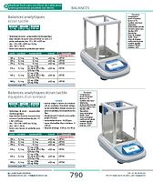 Balances analytiques écran tactile équipées d'un ioniseur