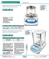Balances de précision écran tactile pour le contrôle des pipettes