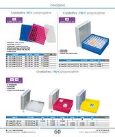 Cryoboîtes -196°C polypropylène