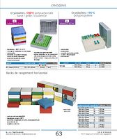 Cryoboîtes -196°C polypropylène